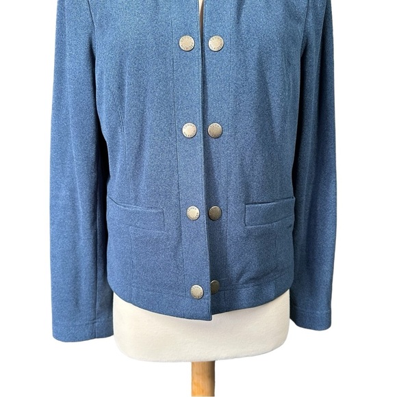 Tommy Hilfiger Open Front Jacket Navy Size 14 - Picture 10 of 13